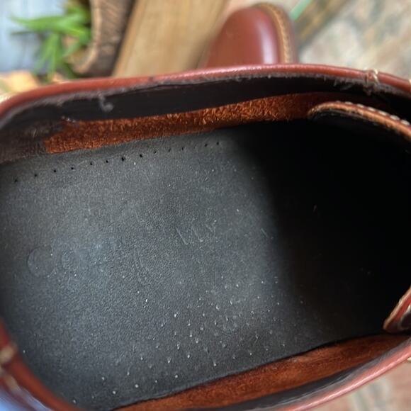Cole Haan Wingtip Oxford Men\'s Size 8.5 Brown Leather Dress Shoe Classic